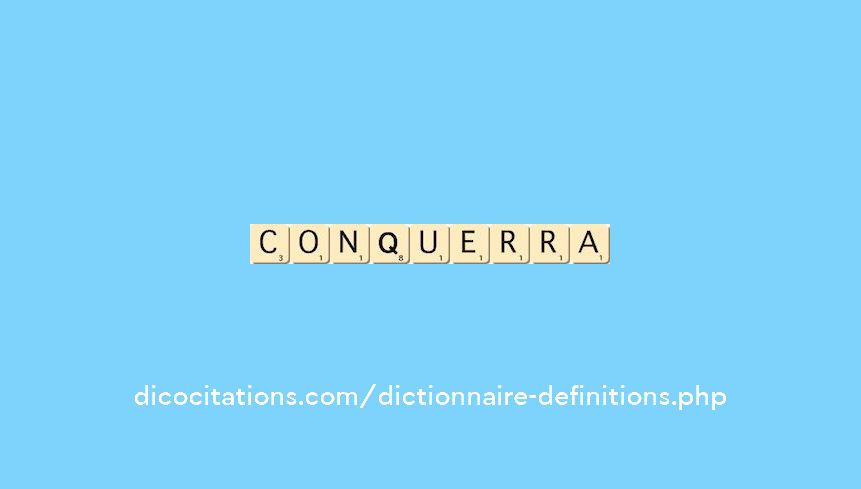 conquerra conquerra