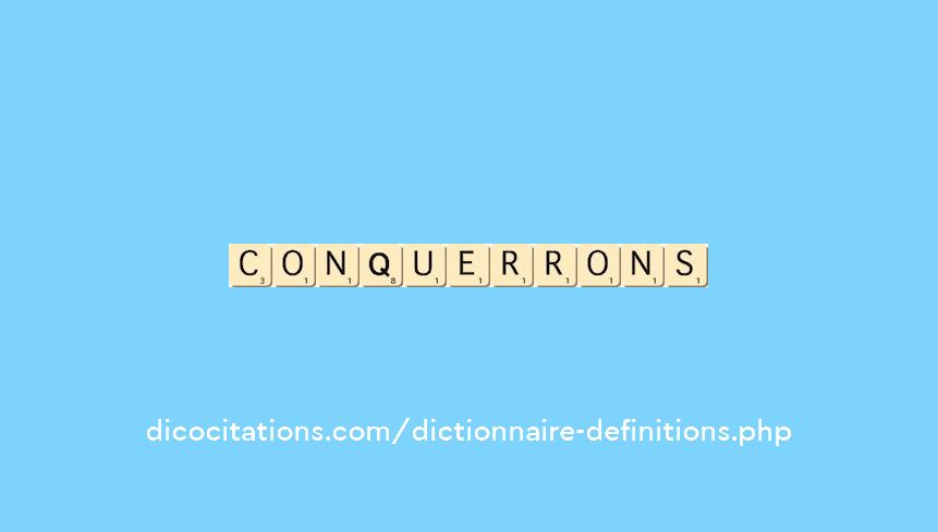 conquerrons conquerrons