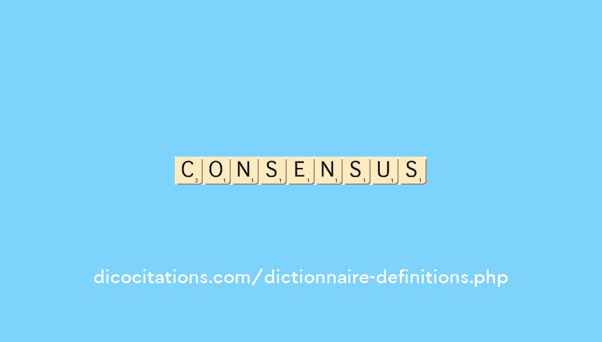 consensus consensus