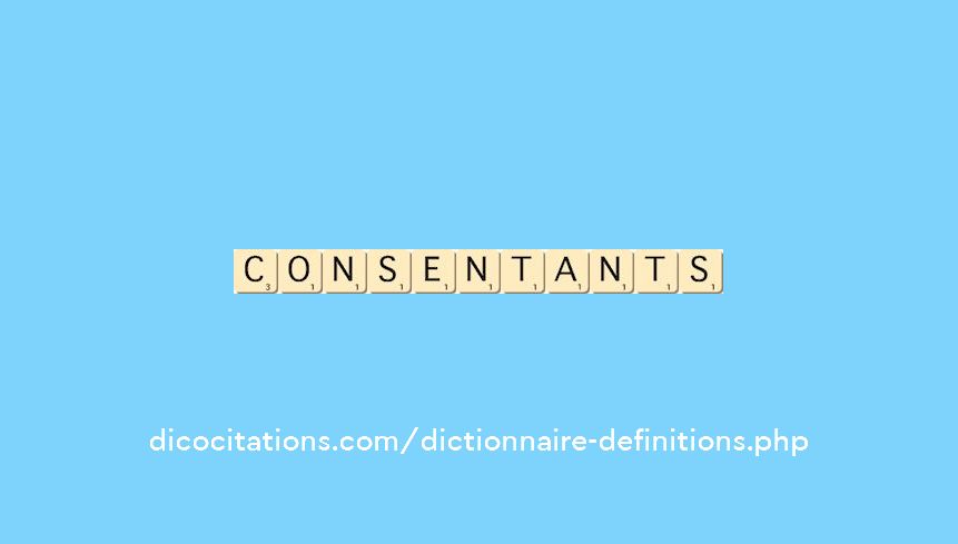 consentants consentants