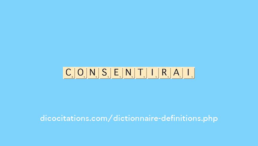 consentirai consentirai
