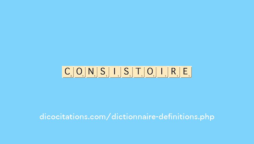 consistoire