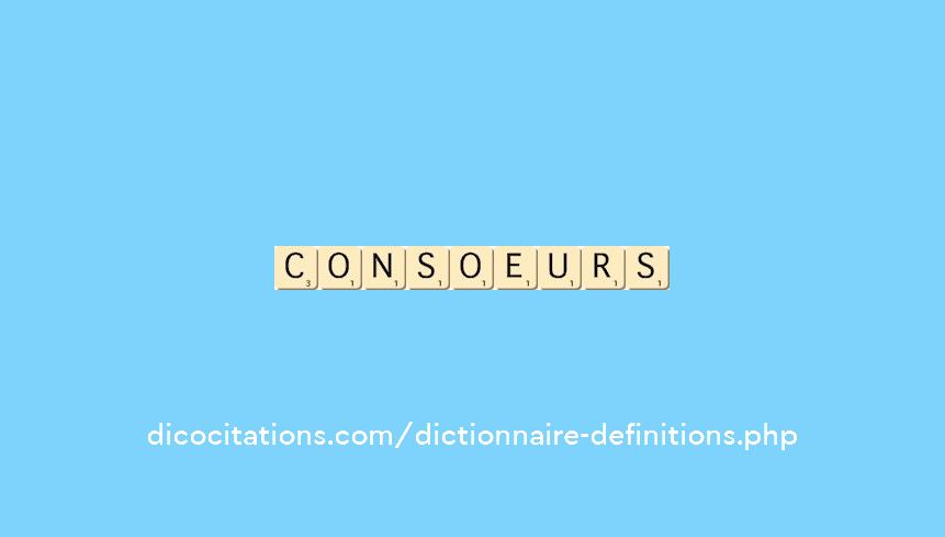 consoeurs consoeurs
