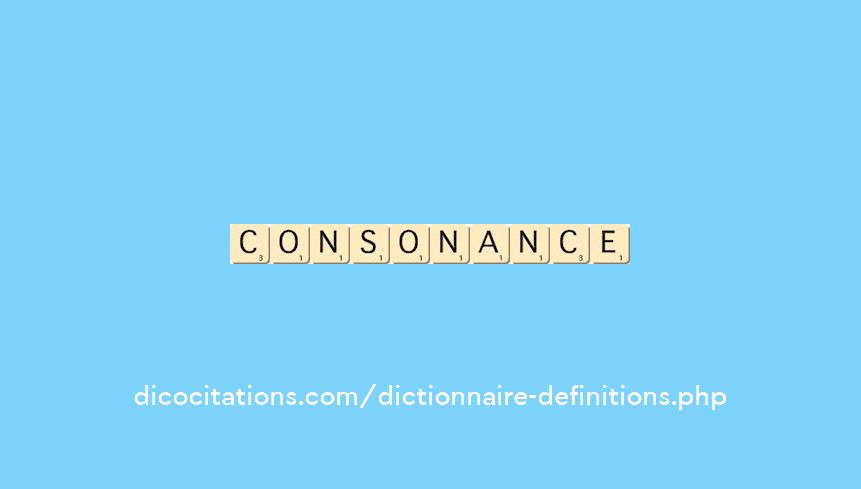 consonance consonance