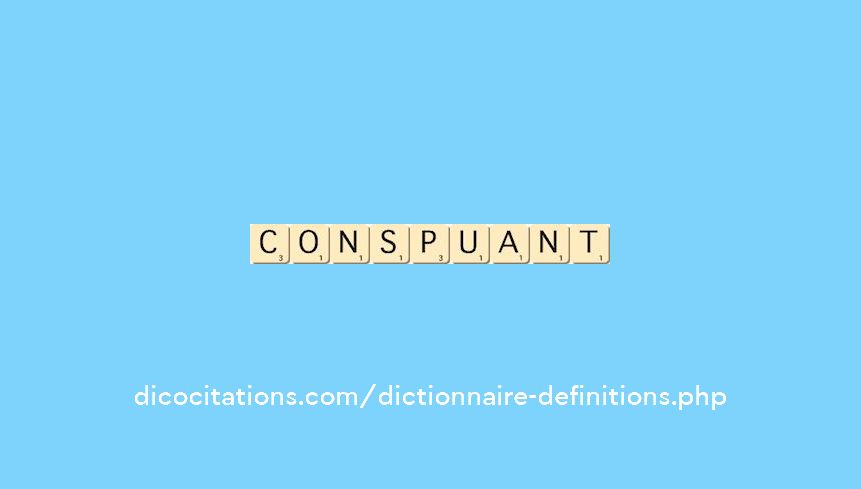 conspuant