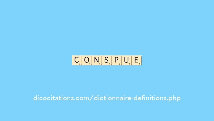 conspue