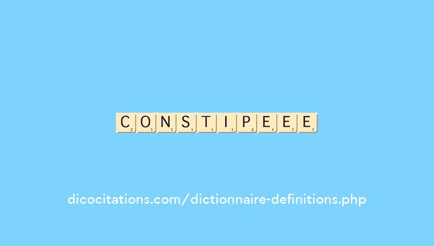 constipe--ee