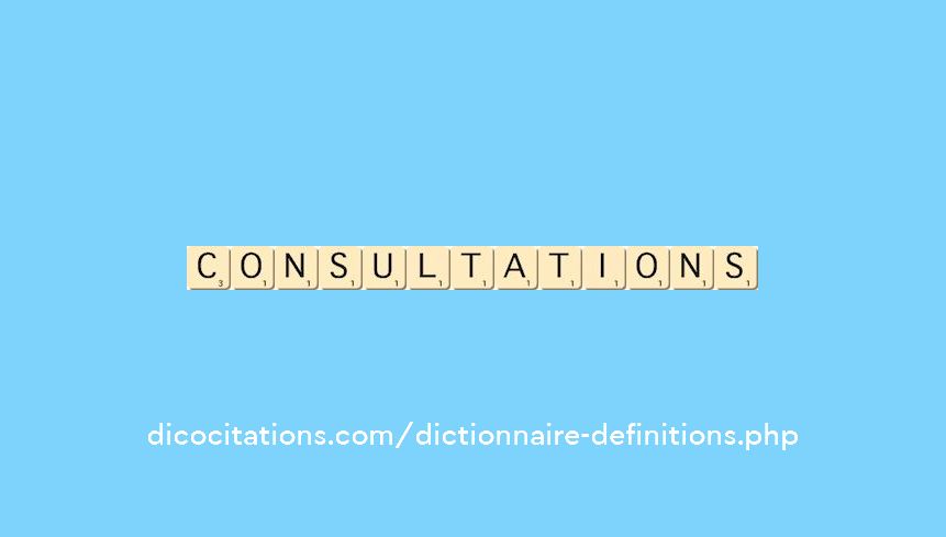 consultations