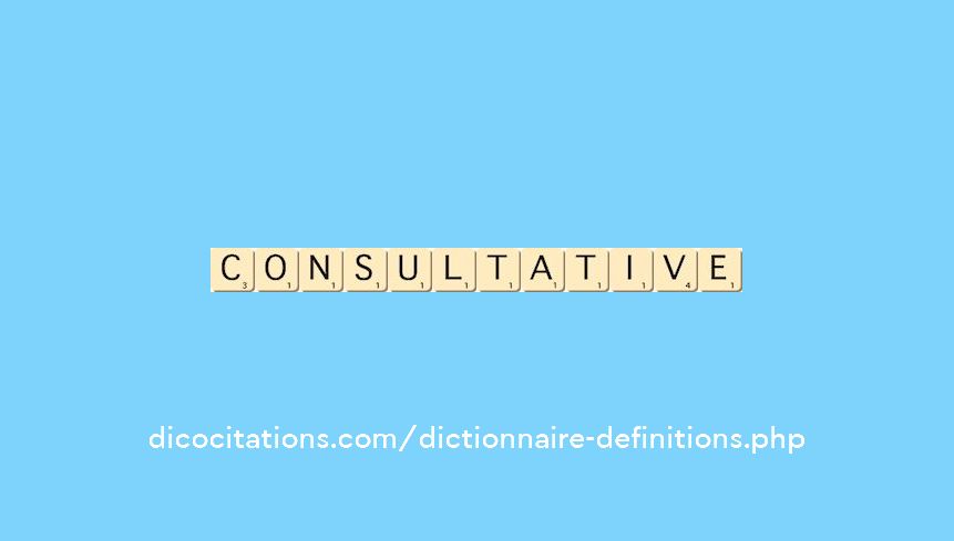 consultative consultative