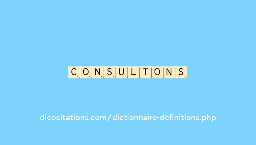 consultons consultons