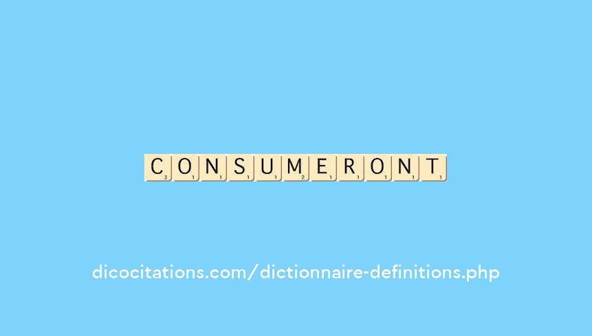 consumeront consumeront