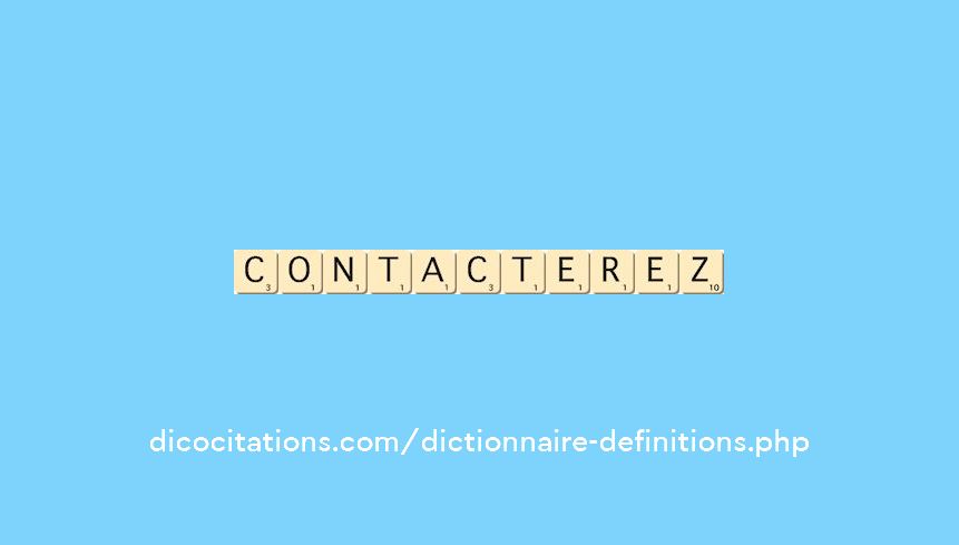 contacterez contacterez