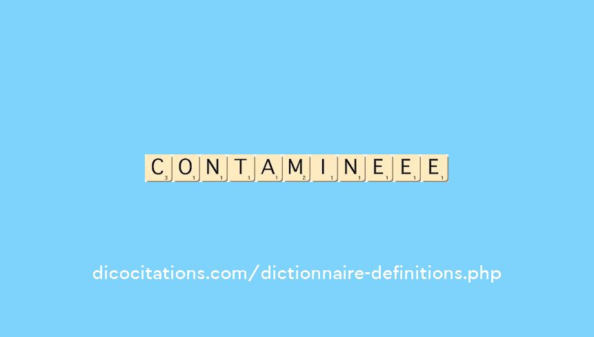 contamine--ee