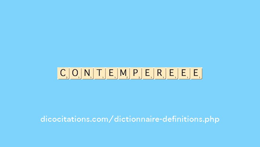 contempere--ee