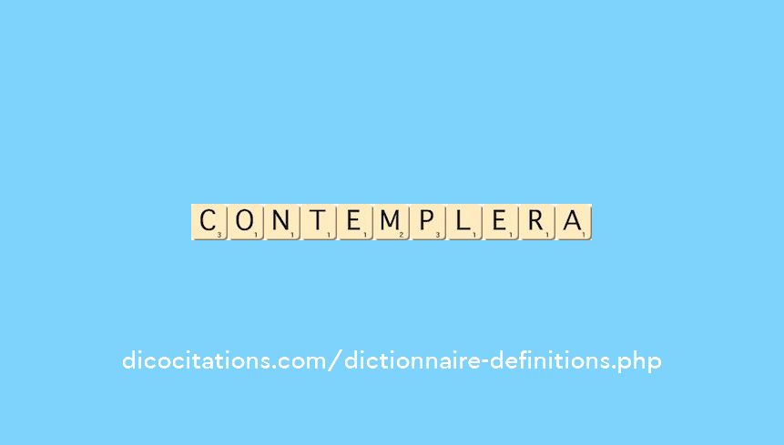 contemplera contemplera
