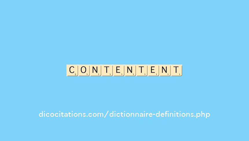 contentent contentent