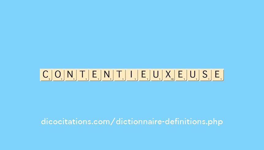 contentieux--euse