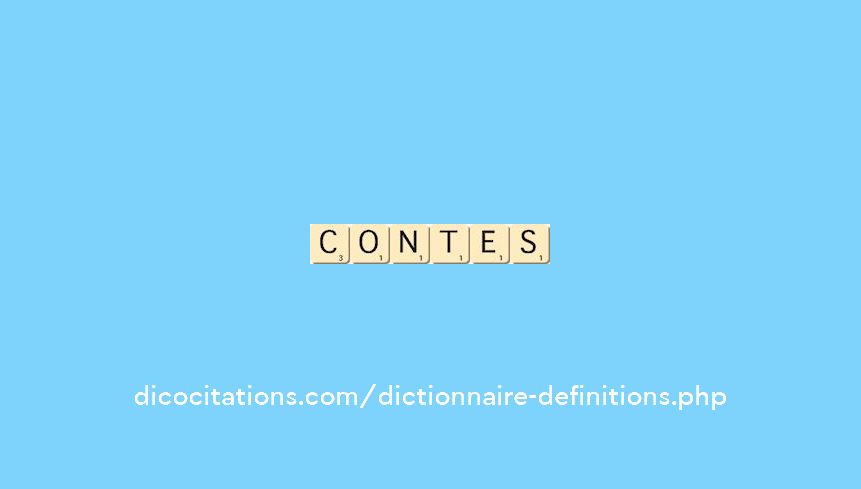 contes contes