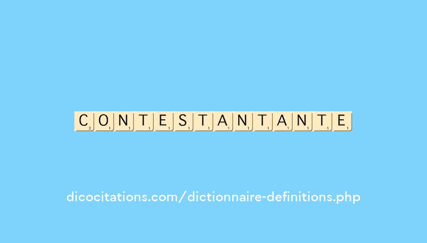 contestant--ante
