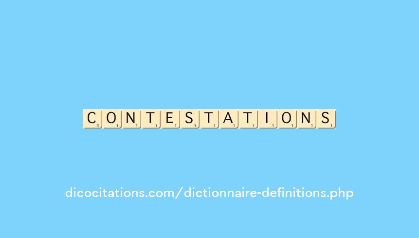 contestations