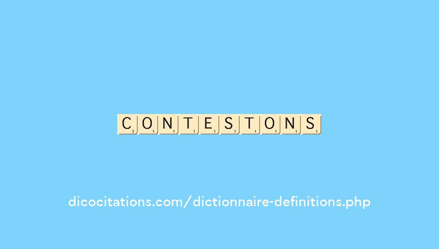 contestons contestons