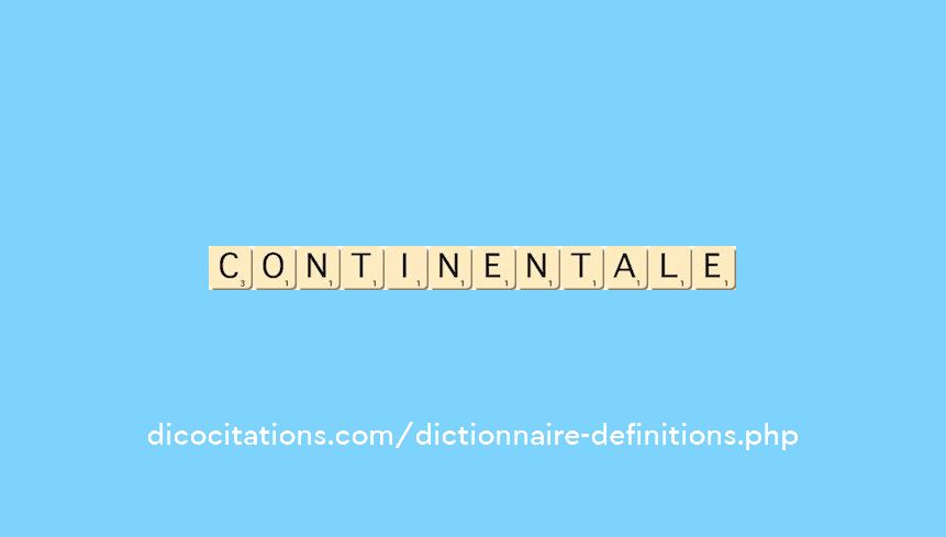 continentale continentale