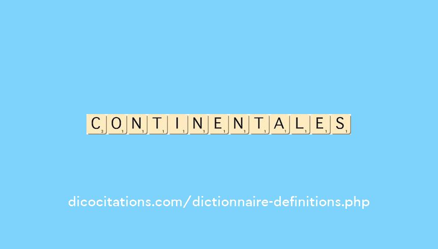 continentales continentales