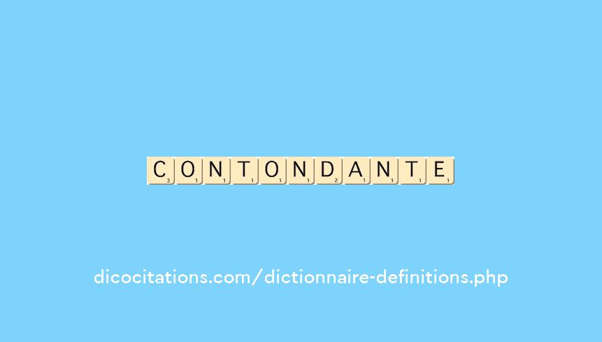 contondante contondante