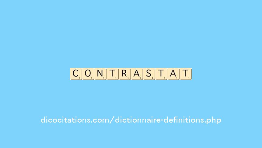 contrastat contrastat