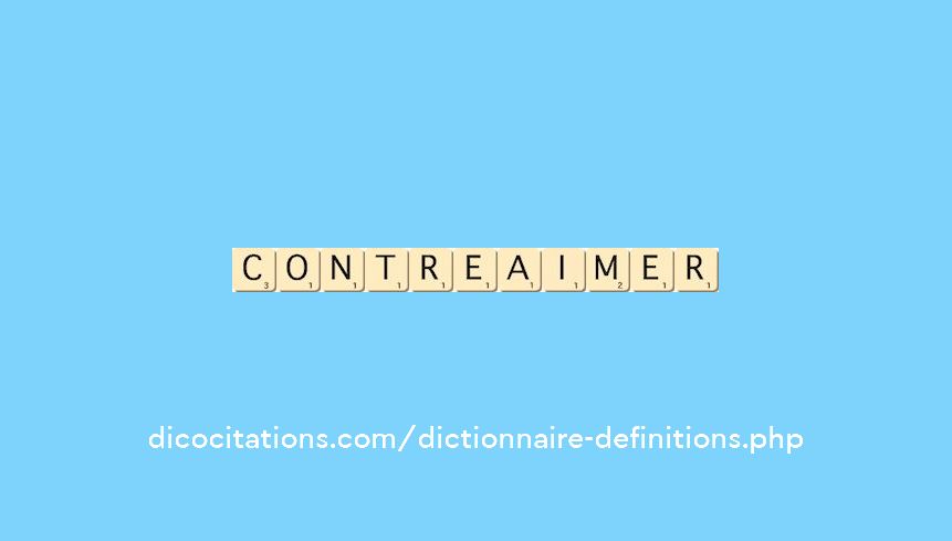 contre-aimer