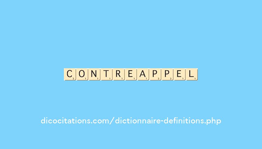 contre-appel