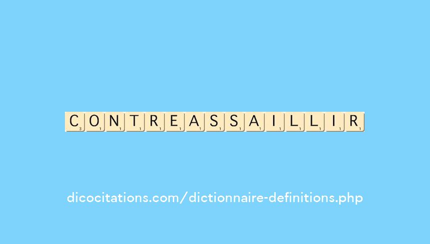 contre-assaillir