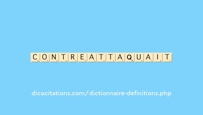 contre-attaquait contre-attaquait