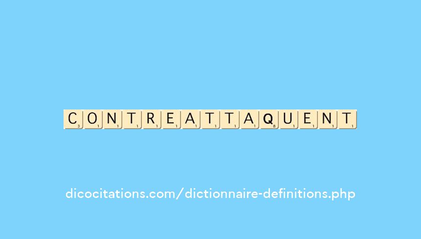 contre-attaquent contre-attaquent