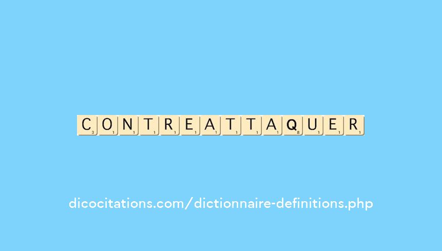 contre-attaquer contre-attaquer