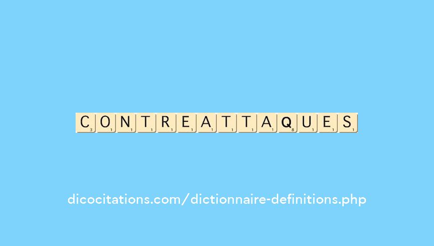 contre-attaques contre-attaques