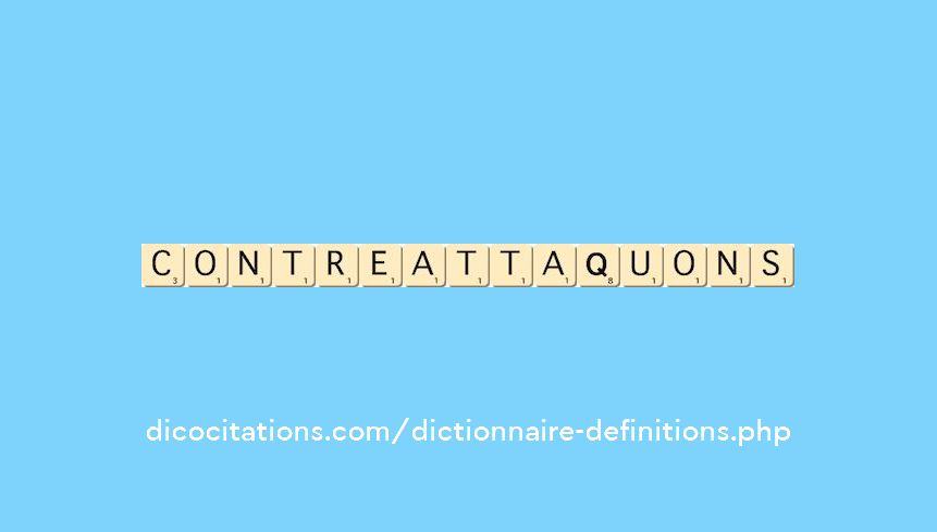 contre-attaquons contre-attaquons