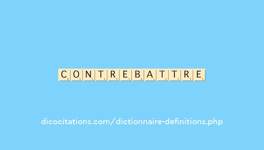 contre-battre