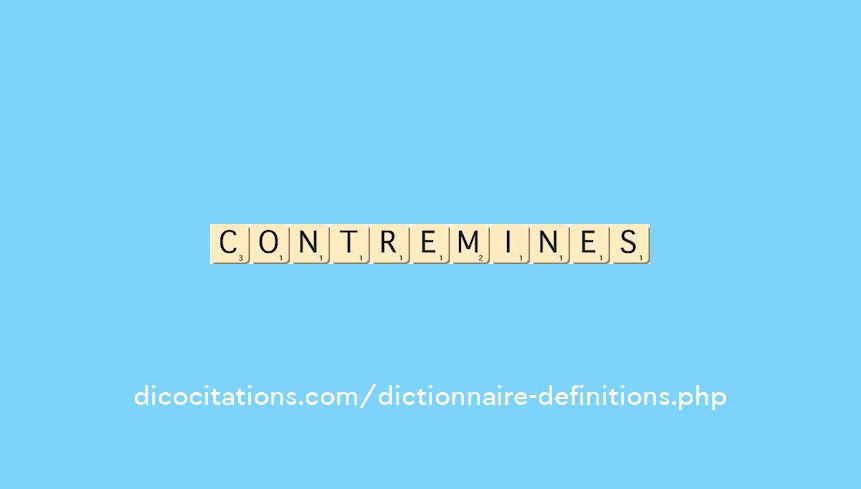 contre-mines contre-mines