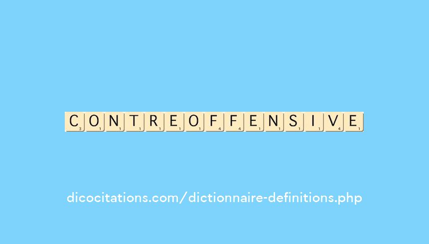 contre-offensive contre-offensive