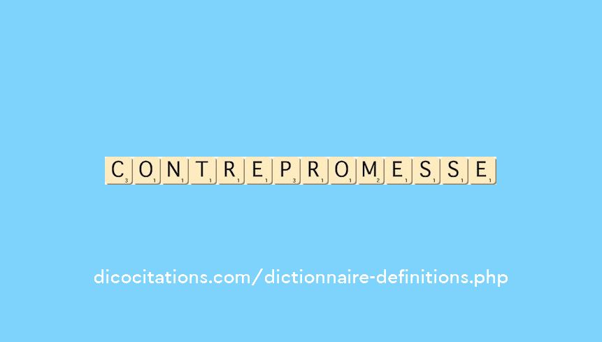 contre-promesse