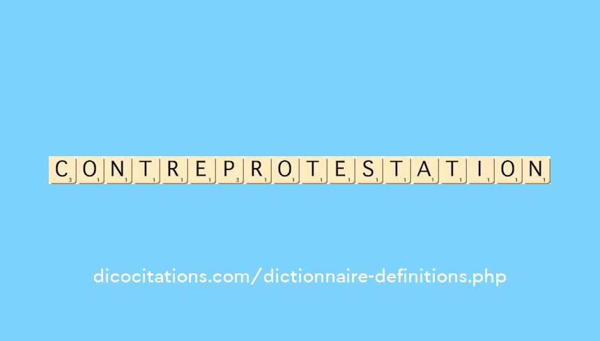 contre-protestation