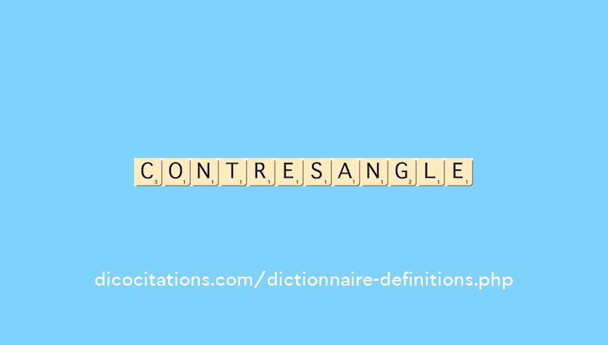 contre-sangle