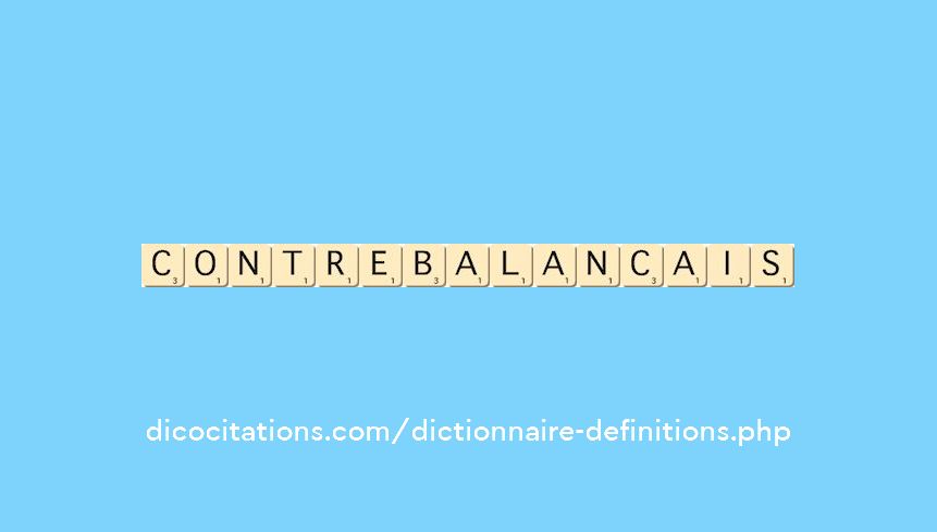 contrebalancais contrebalancais