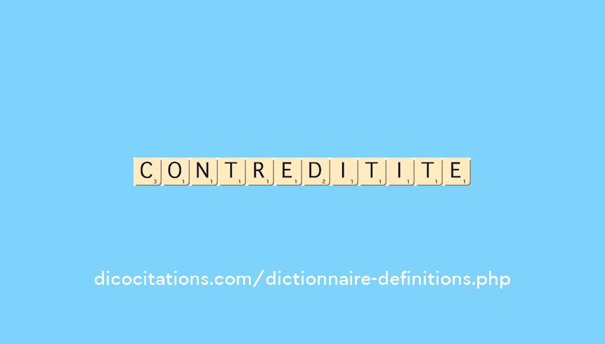 contredit--ite