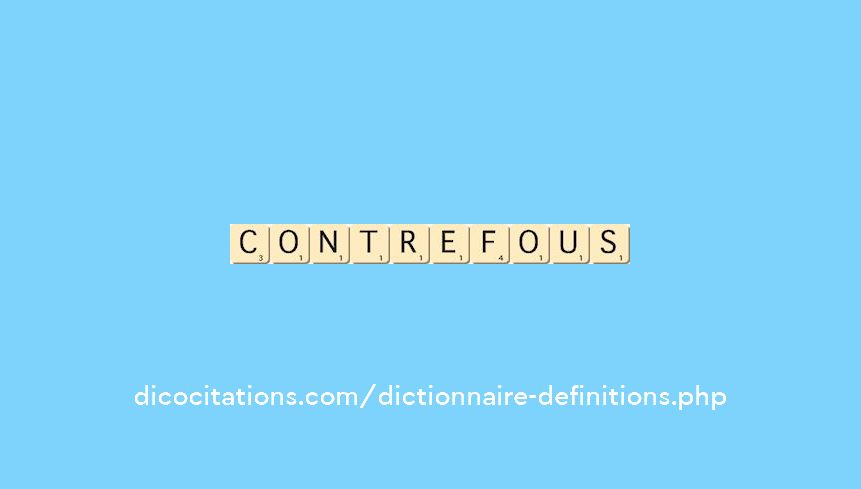 contrefous