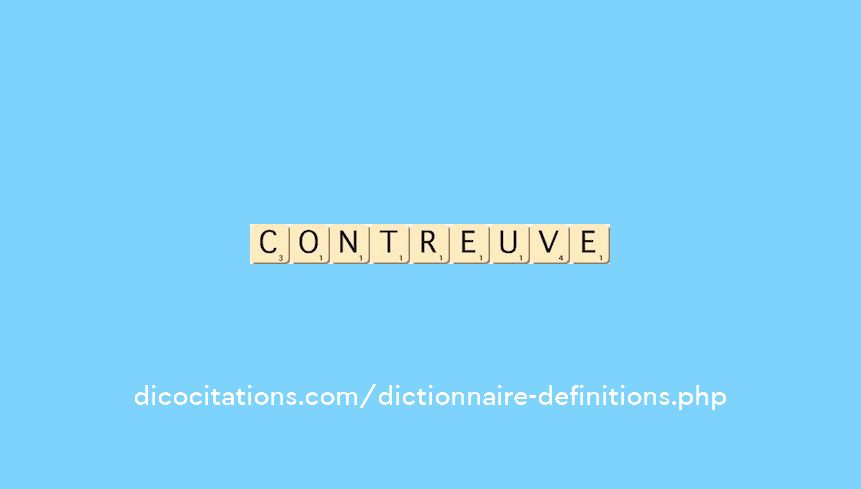 contreuve