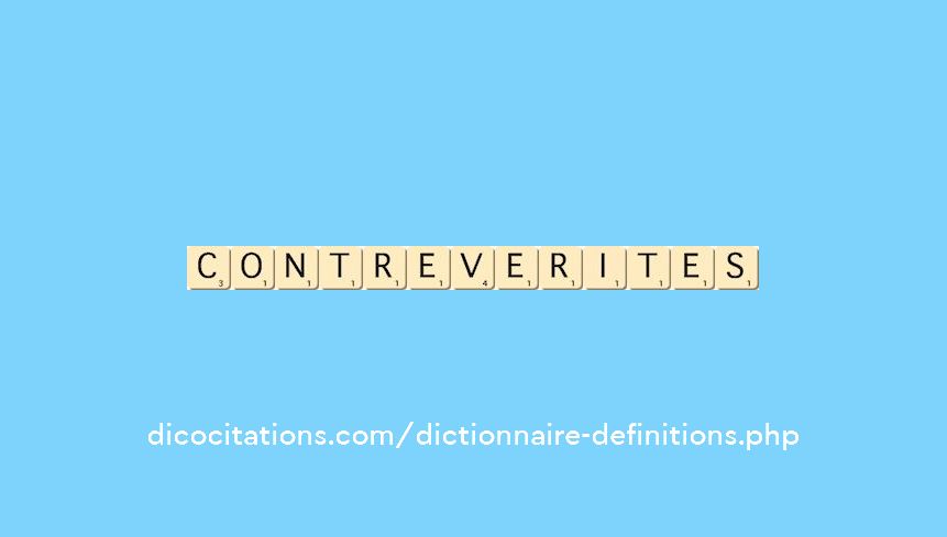 contreverites contreverites