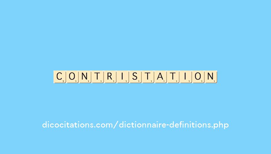 contristation