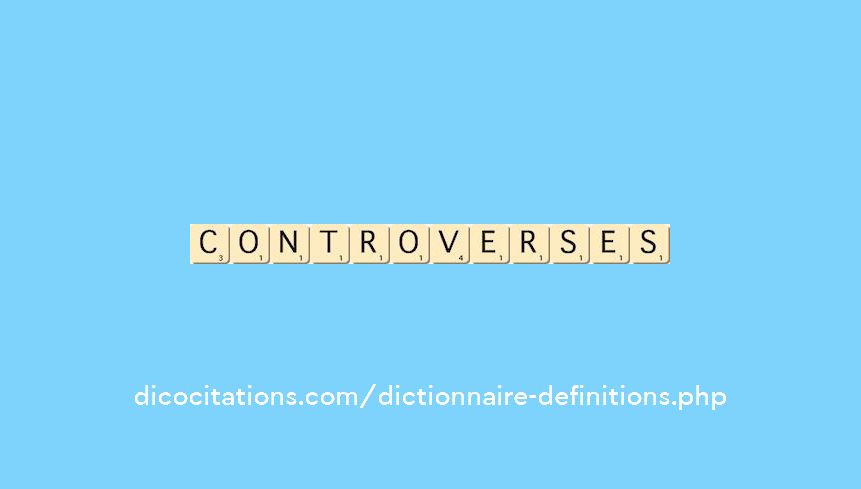 controverses controverses
